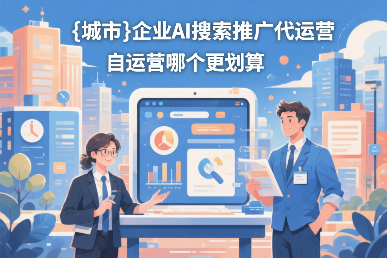 铜川企业AI搜索推广代运营和自运营哪个更划算