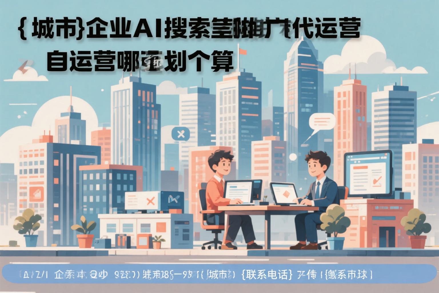 铜川企业AI搜索推广代运营和自运营哪个更划算