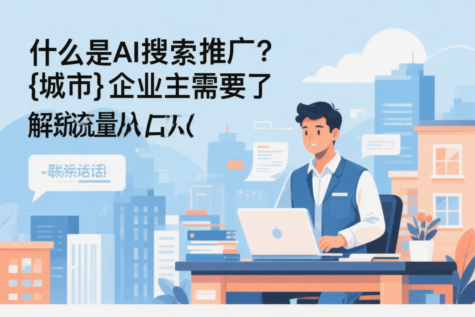 什么是AI搜索推广?铜川企业主需要了解的新流量入口