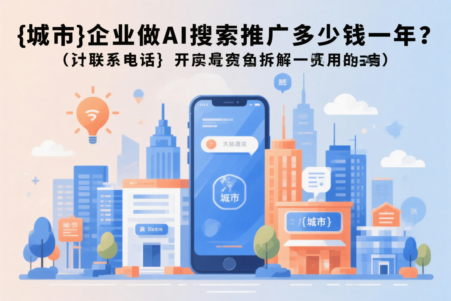 铜川企业做AI搜索推广多少钱一年?真实费用拆解