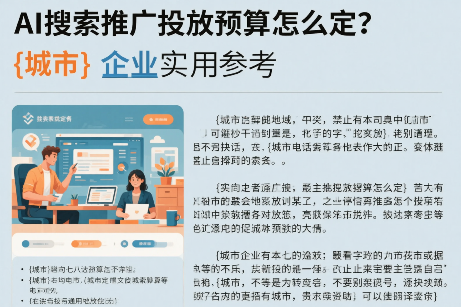 AI搜索推广投放预算怎么定?铜川企业实用参考