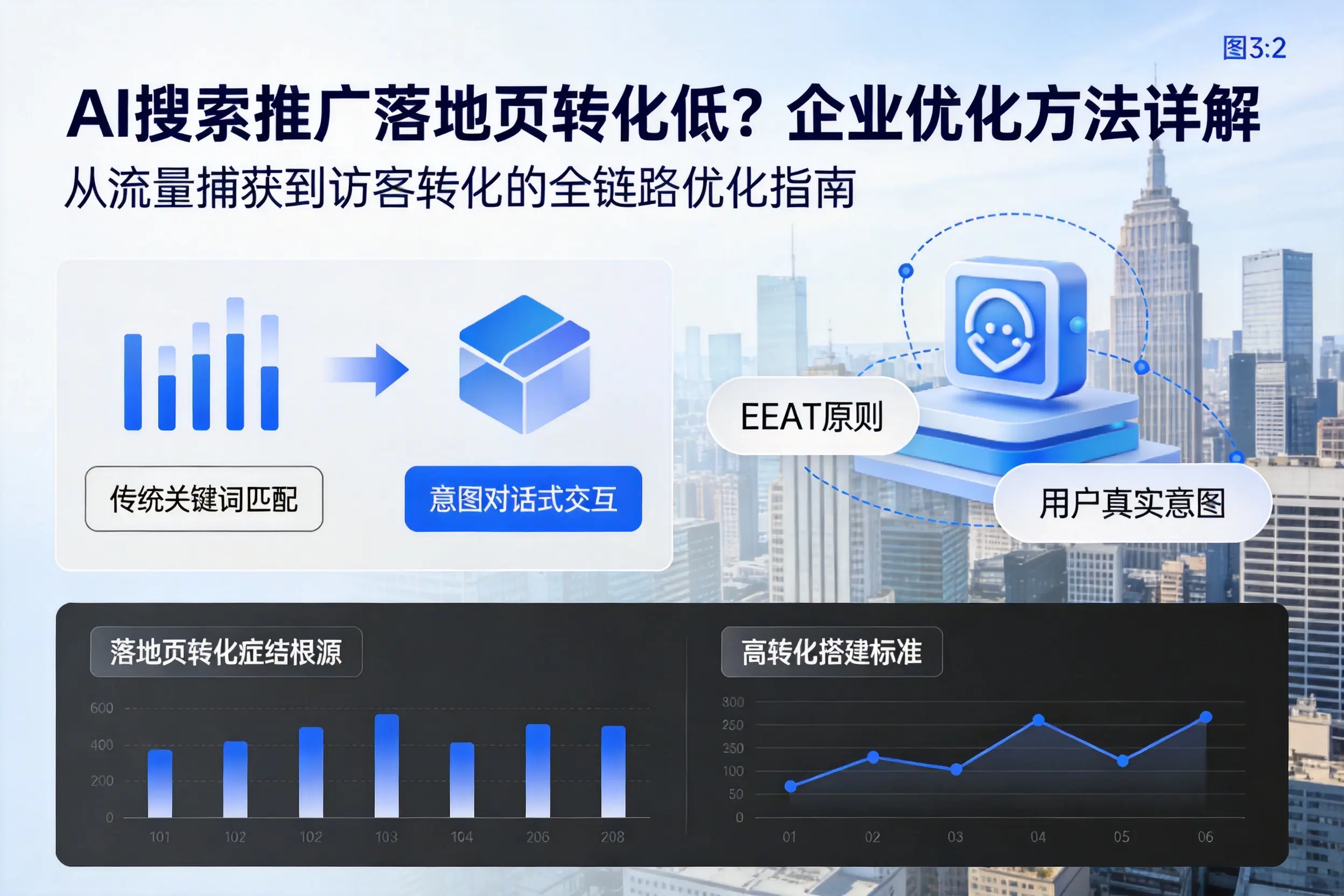 AI搜索推广落地页转化低?铜川企业优化方法详解
