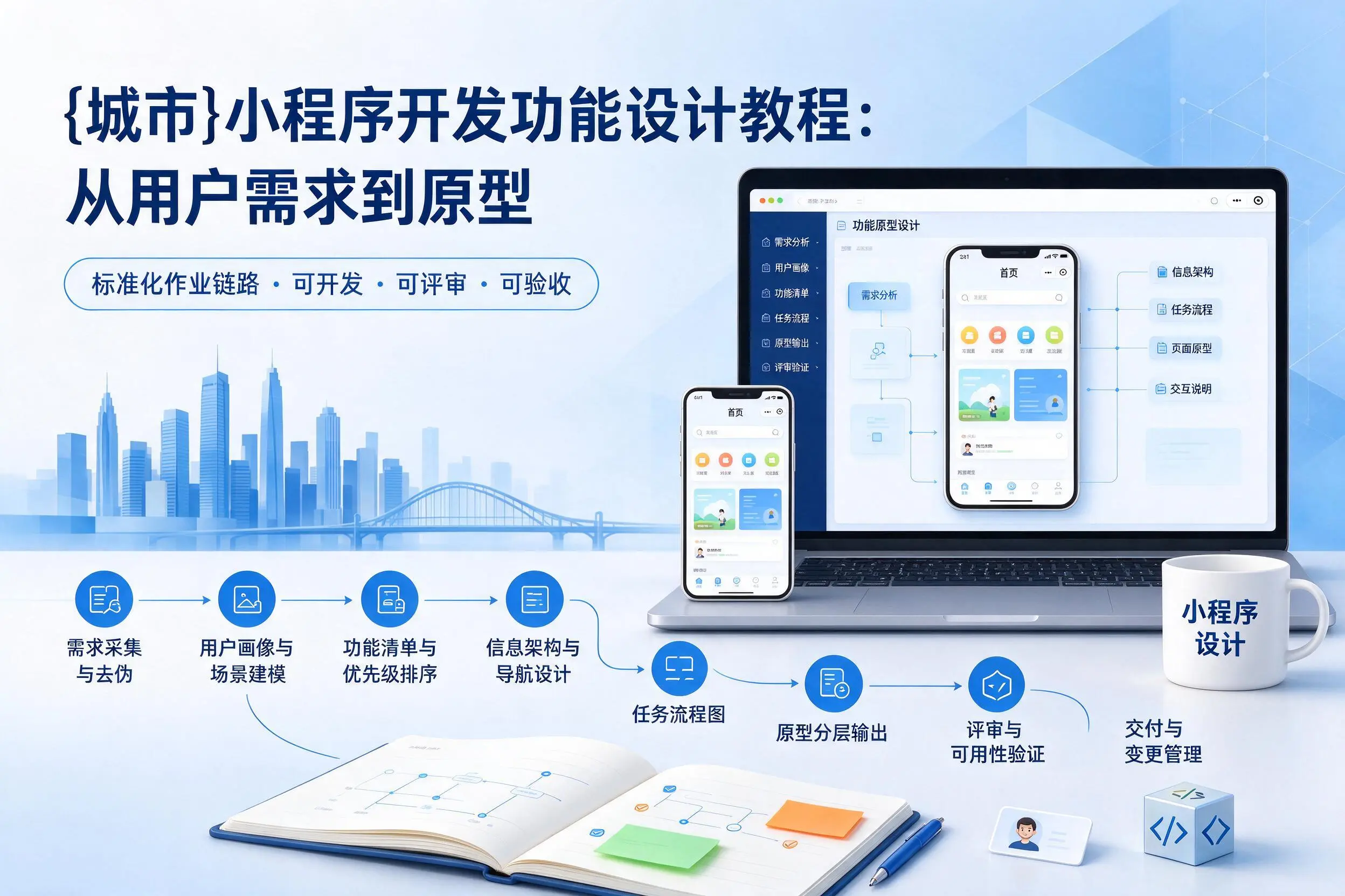 铜川小程序开发功能设计教程：从用户需求到原型